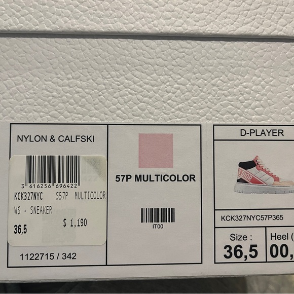 Pink Dior High Tops - Picture 3 of 5